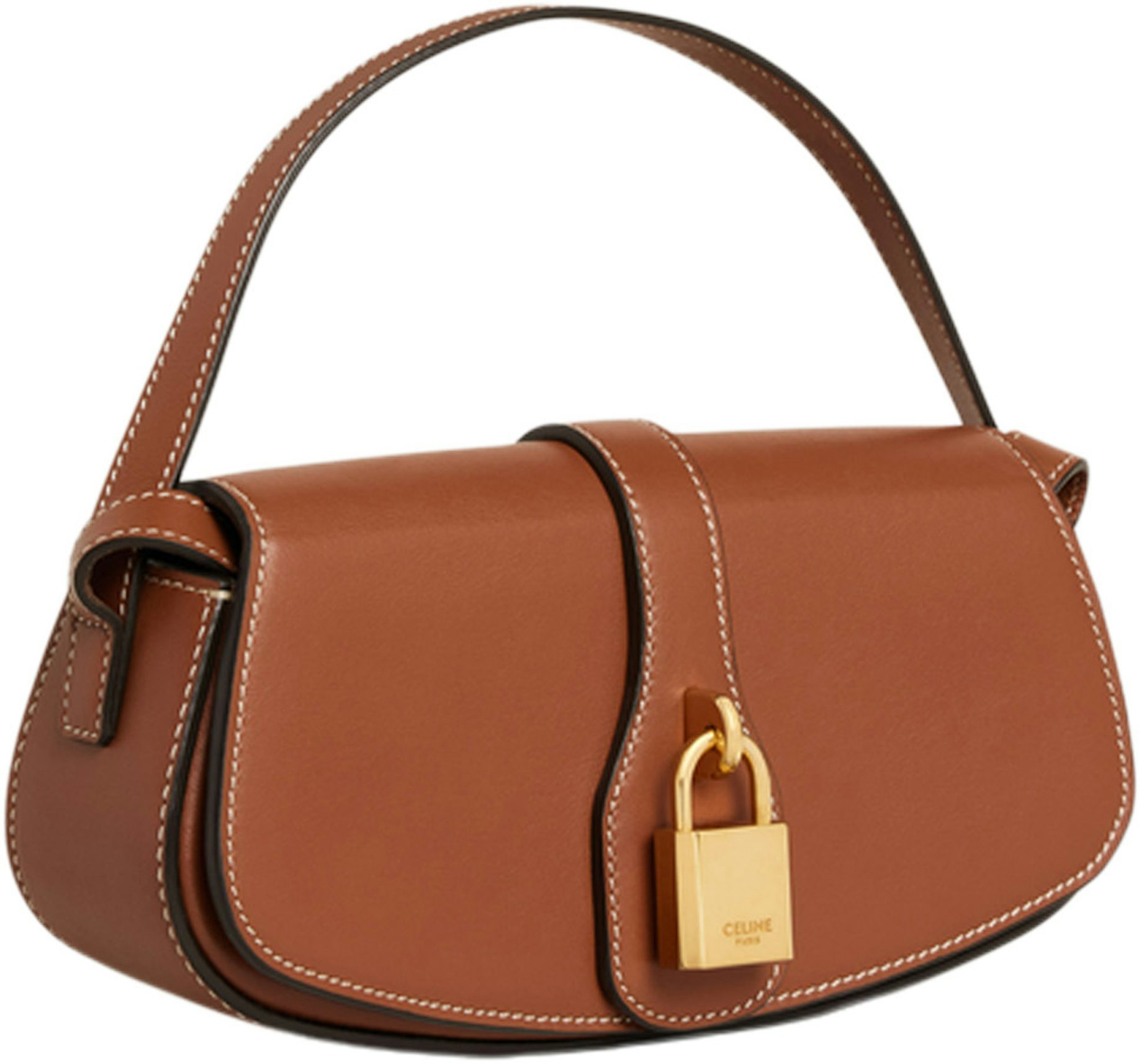 CLUTCH ON STRAP TABOU in Smooth calfskin