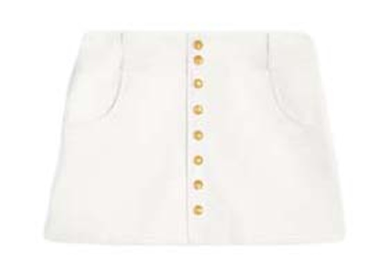 Celine Mesh Pull-On Skirt (Tiffany) main image 1