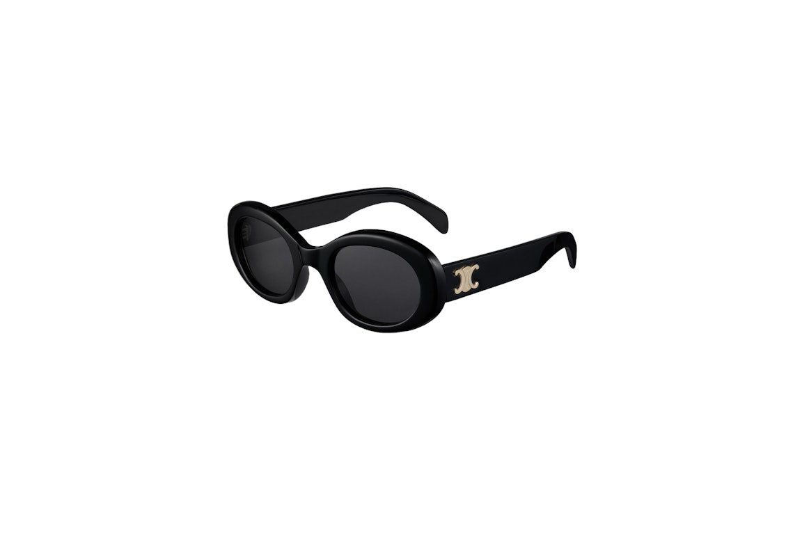 Pre-owned Celine Triomphe 01 Sunglasses Black (4s194cplb.38no)
