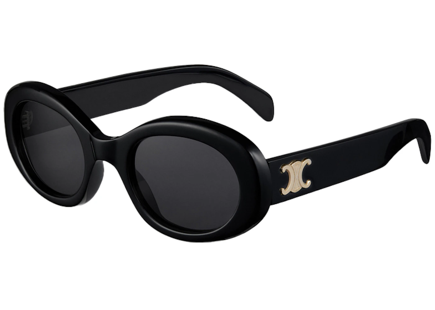Celine Triomphe 01 Sunglasses Black (4S194CPLB.38NO) in Acetate with ...