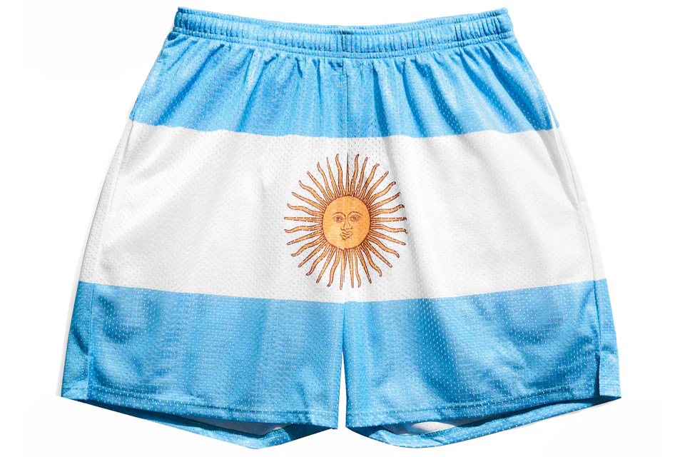 Chalk Line Argentina Flag Retro Shorts Blue/White
