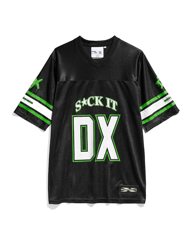 Chalk Line D-Generation X DX 69 Black Football Jersey Black/Green