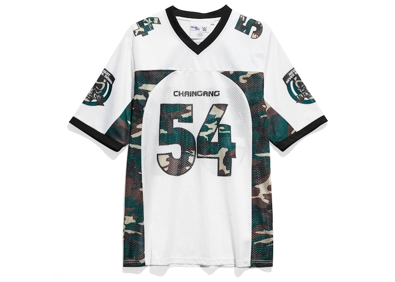 Chalk Line John Cena Chain Gang Camo Football Jersey White/Camo