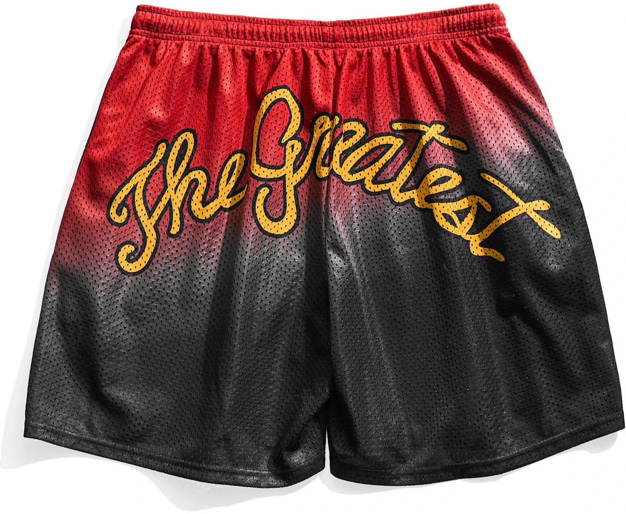 Chalk Line Muhammad Ali The Greatest Retro Shorts Red/Black Men's - FW22  - GB