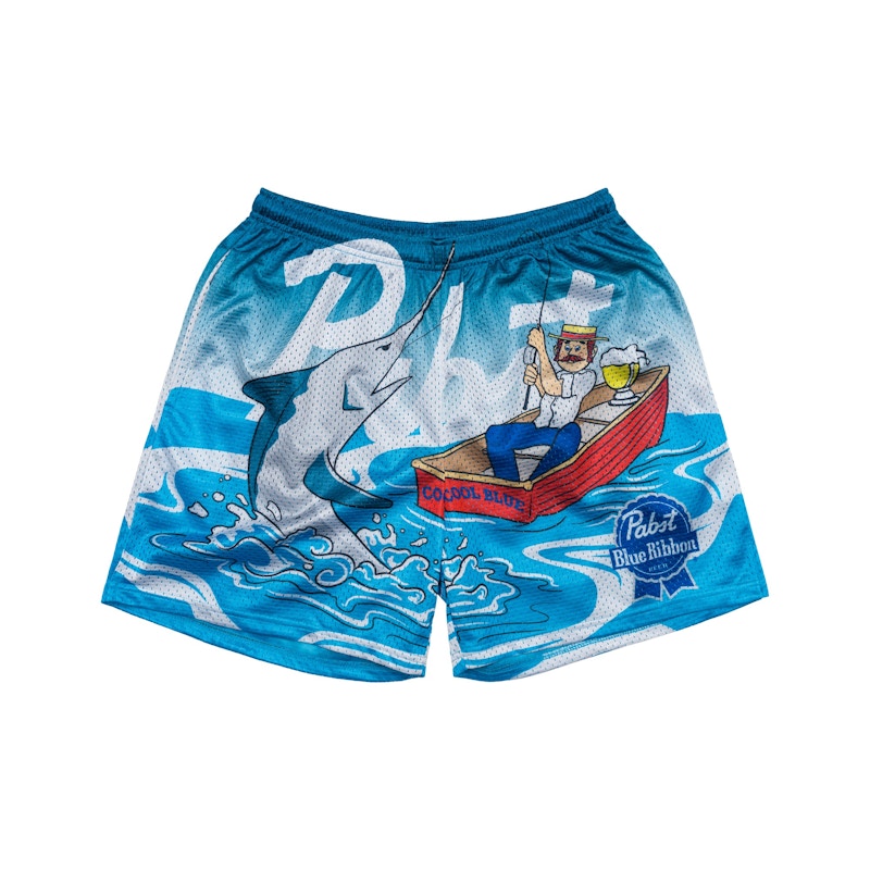 Pabst blue sale ribbon board shorts