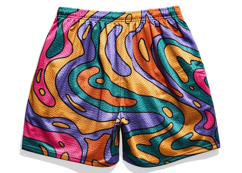 Chalk Line Psychedelic Retro Shorts Multi Men's FW22 US