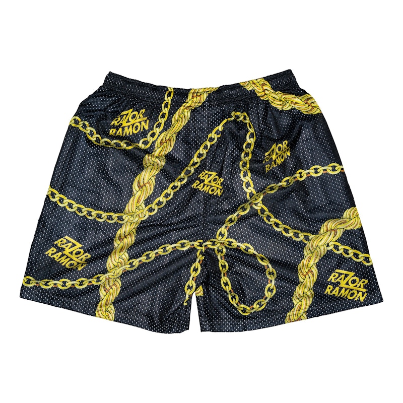 Chalk Line Razor Ramon Retro Chain Shorts Black Men's - US