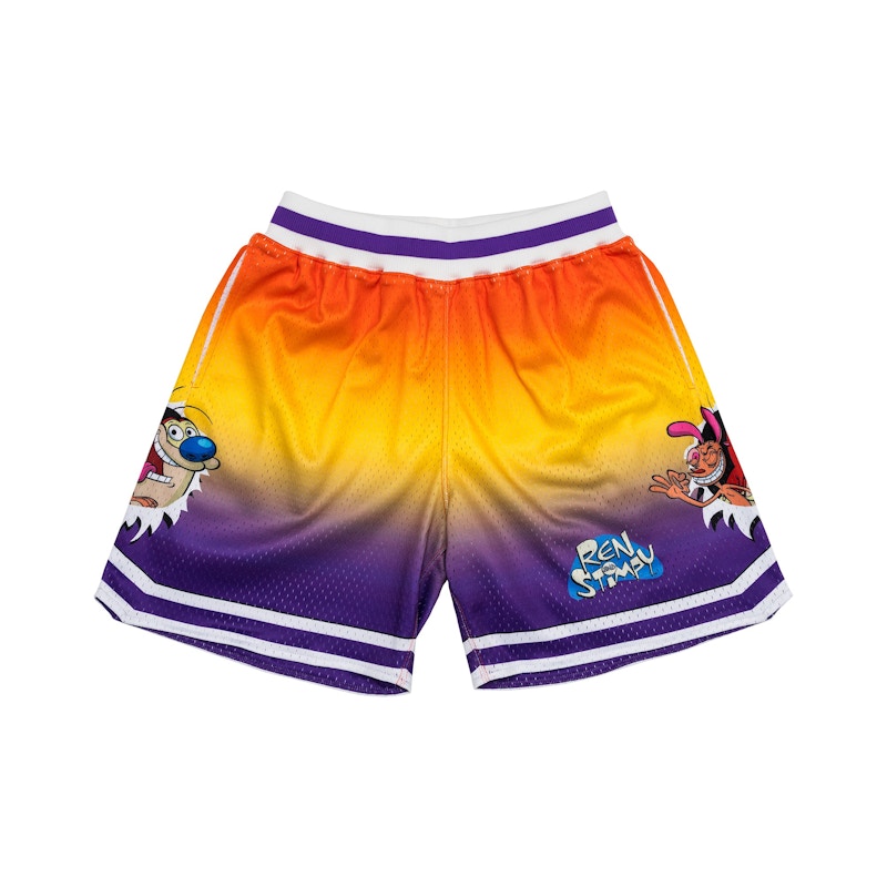 Chalk Line Ren & Stimpy Retro Venice Shorts Orange/Purple Herren DE