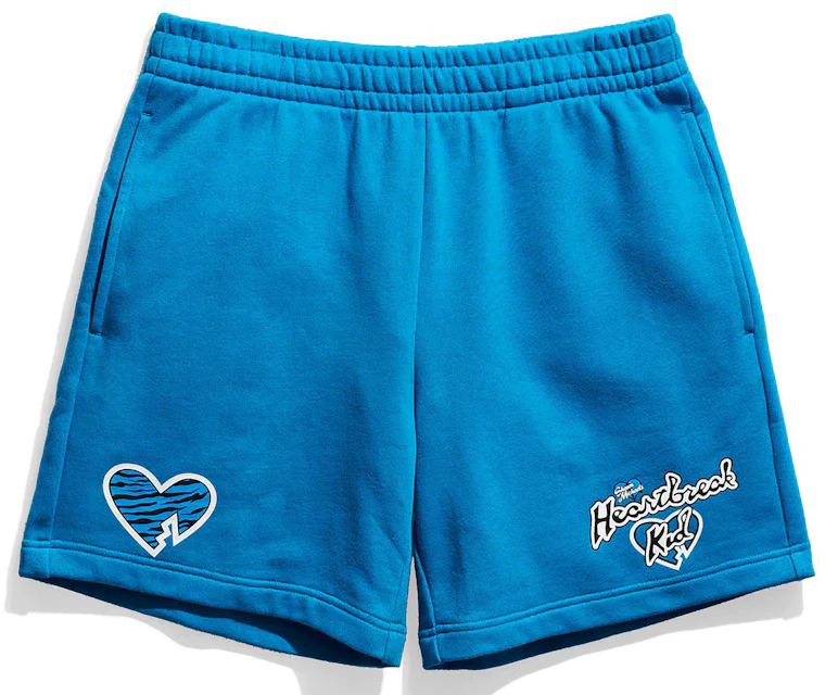 Chalk Line Shawn Michaels HBK Blue Logo Fleece (7 inch inseam) Shorts ...