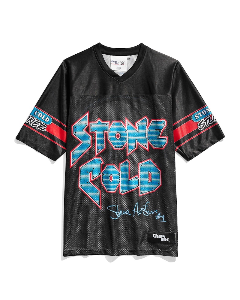 Chalk Line Stone Cold Steve Austin 1999 Skull Football Jersey