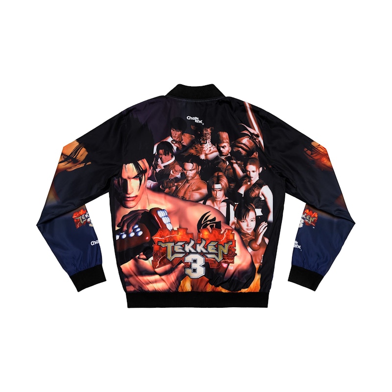 Chalk Line Tekken 3 Retro Fanimation Jacket Blue Men's - US