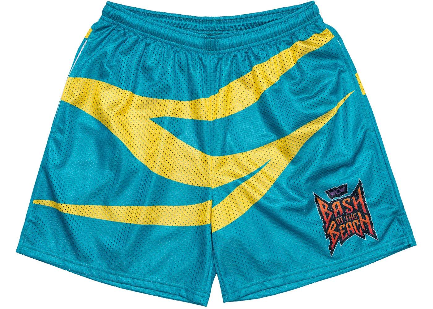 Chalk Line Wcw Bash At The Beach Retro Shorts Blue Chalk Line Wcw Bash At The Beach Retro Shorts Blue
