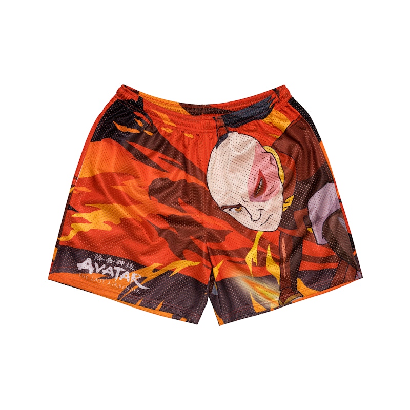 Chalk Line Zuko Avatar Retro Shorts Orange