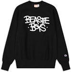 Champion x Beastie Boys x Eric Haze Reverse Weave Crewneck Sweatshirt Black