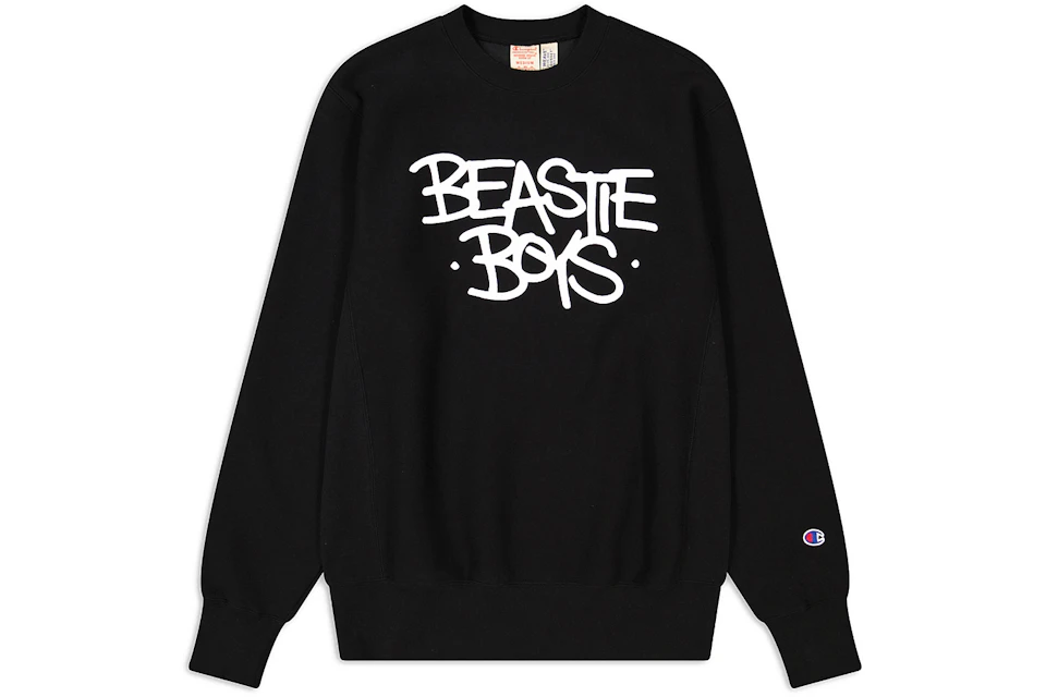 Champion x Beastie Boys x Eric Haze Reverse Crewneck Sweatshirt Black - FW22 -