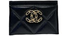 Tarjetero Chanel 19 Negro (AP1167)