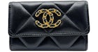 Tarjetero Chanel 19 Negro (AP1790)