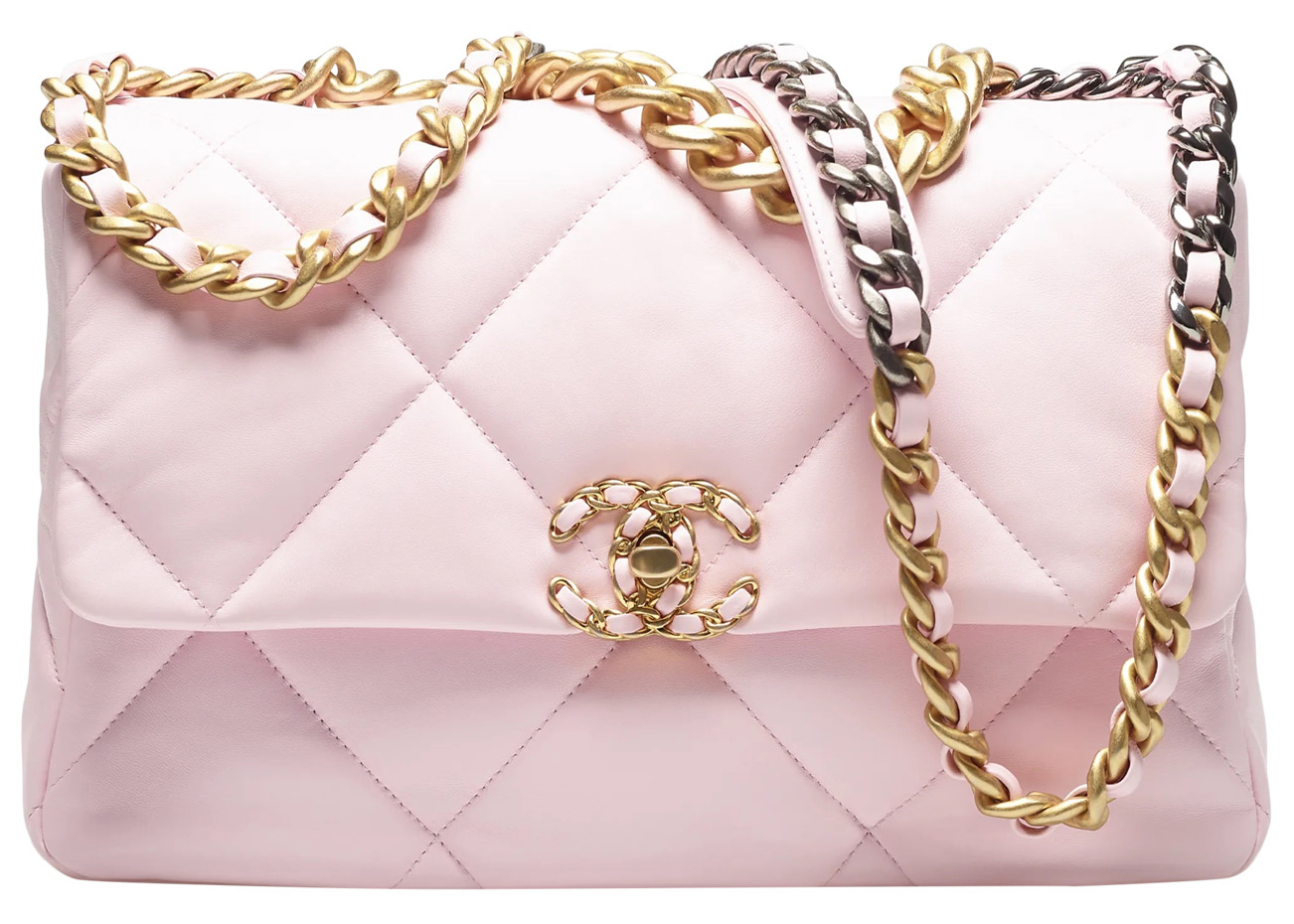 WHATS IN MY PINK CHANEL 19 BAG  YouTube