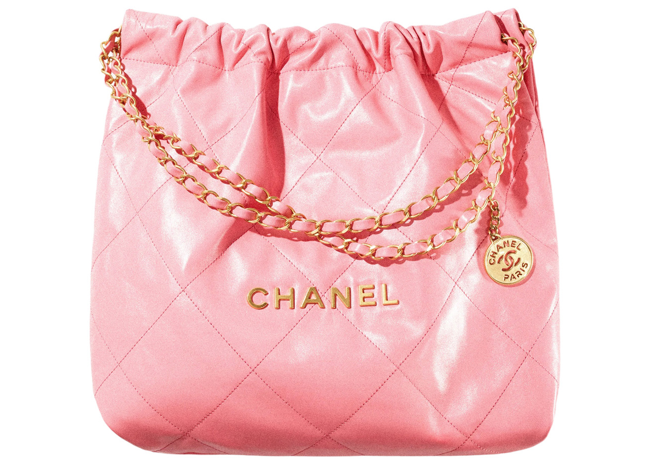 Chanel 22S Pink Lambskin Mini Rectangular Flap  myGemma  SG  Item 127403