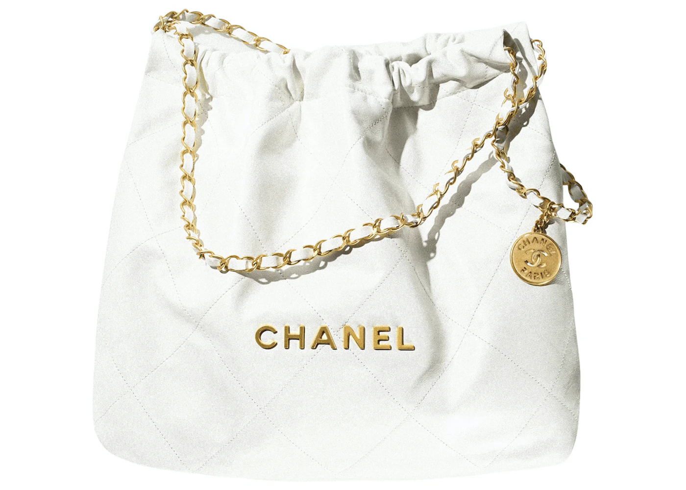 chanel logo handbag