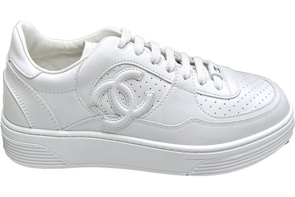 Chanel 23 A Collection White Leather