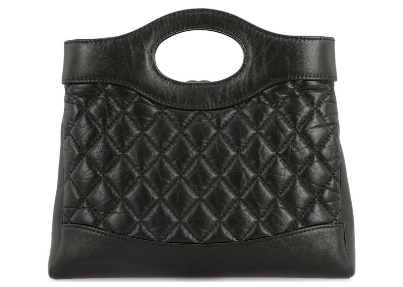 Chanel 24s Mini 31 Bag Black/Glod