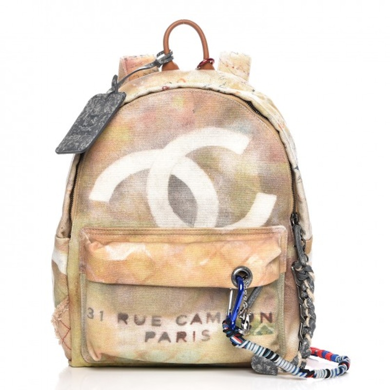 Backpack discount chanel graffiti