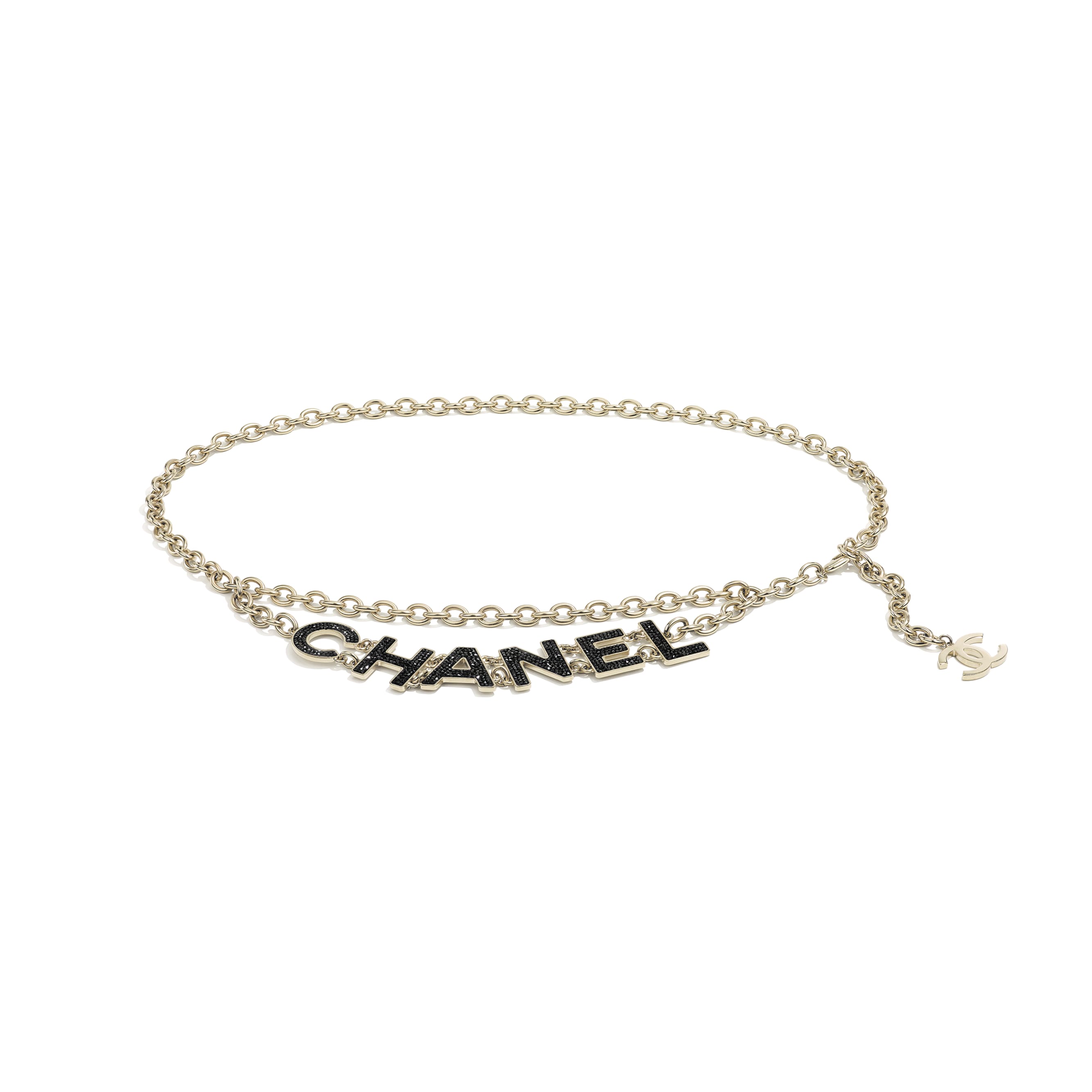 Chanel Black Patent CC Logo Belt 8534  Jadore Couture