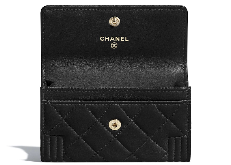 Boy chanel flap online card holder