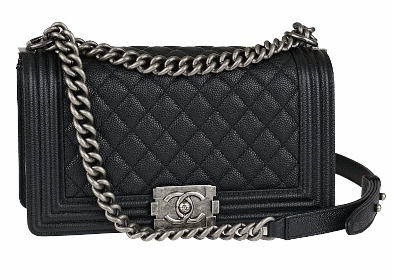 Chanel Boy Jacket Medium Black Flap Bag Limited Edition  eBay