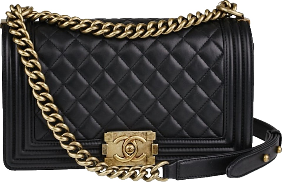 Chanel Black Tooled Leather Paris-Dallas Medium Boy Bag Silver Hardware, 2014