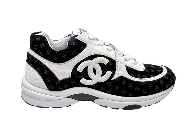 Chanel Suede Trainer White Black (Women's)