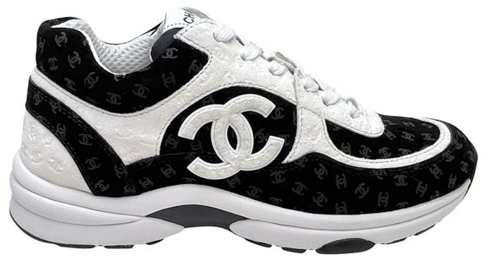 NEW WITH TAGS Authentic Chanel Black & White Leather Large