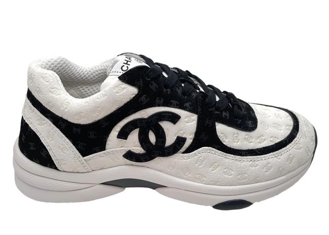 Chanel CC Logo Runner Sneaker BlackWhite 2022  The Luxury Shopper