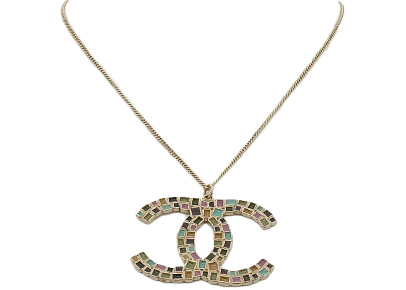 Chanel cc logo pendant Clearance