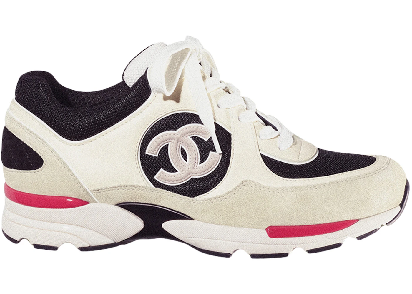 Chanel cc logo trainers black Clearance