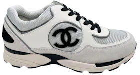 Chanel CC Logo Trainer White Leather
