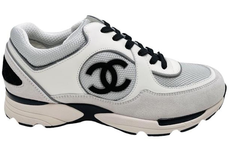 Chanel CC Logo Trainer White Leather - G39066 Y55827 K4290 - US