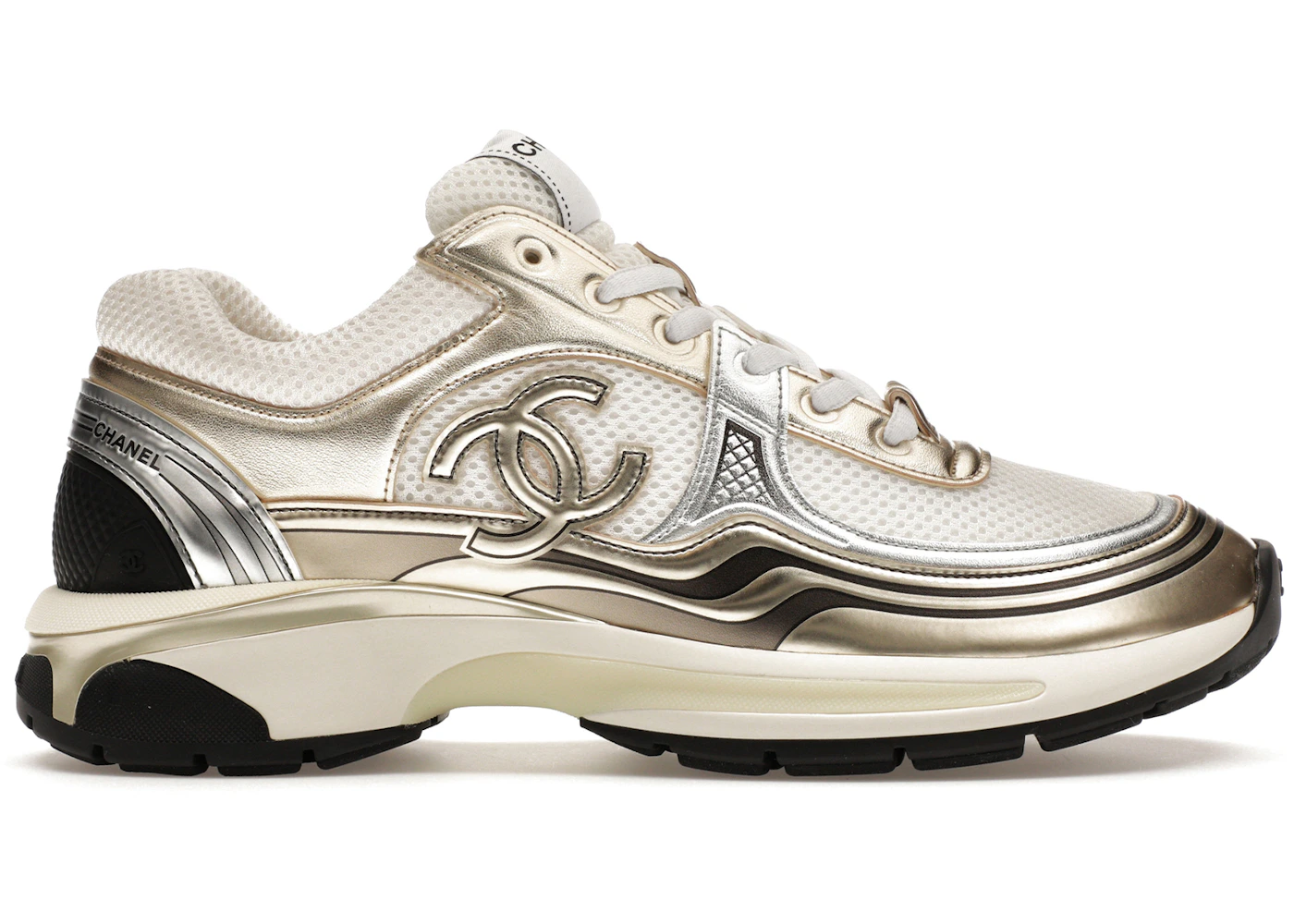 Chanel CC Runner Gold Laminate G39792 Y56368 K545 US