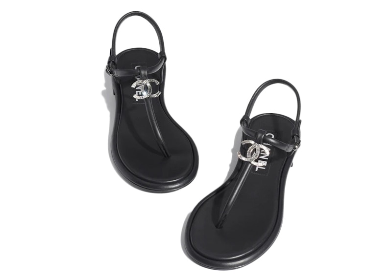 Chanel sale thongs sandals