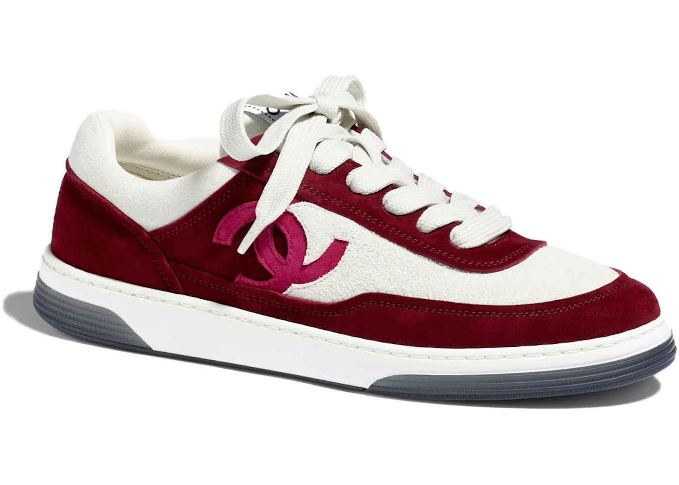 Chanel Multicolor Suede and Nylon Calfskin Sneakers — LSC INC