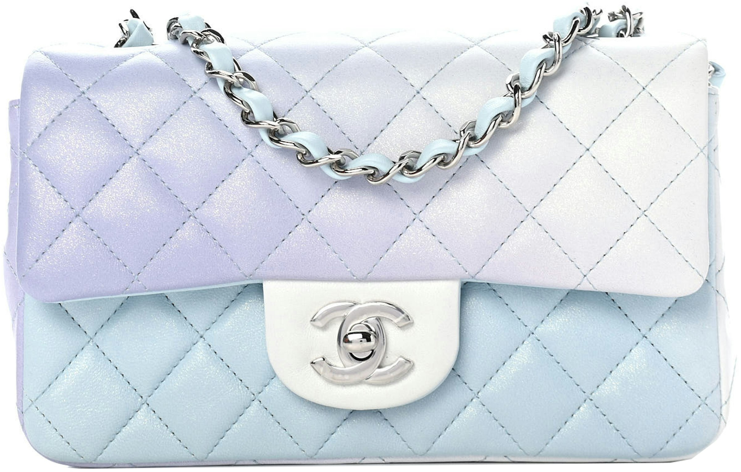 Chanel Mini Flap Bag 21K Ombre Lambskin Mulitcolor in with - US