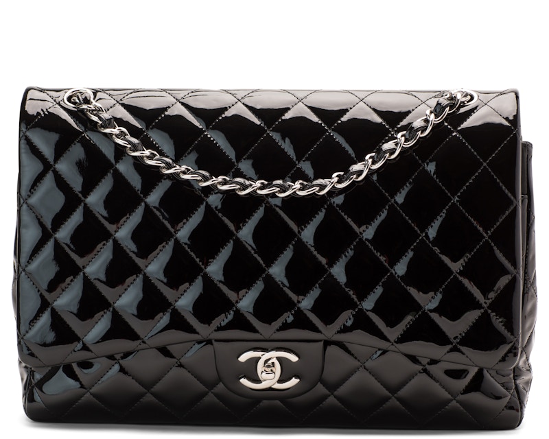 chanel classic patent leather