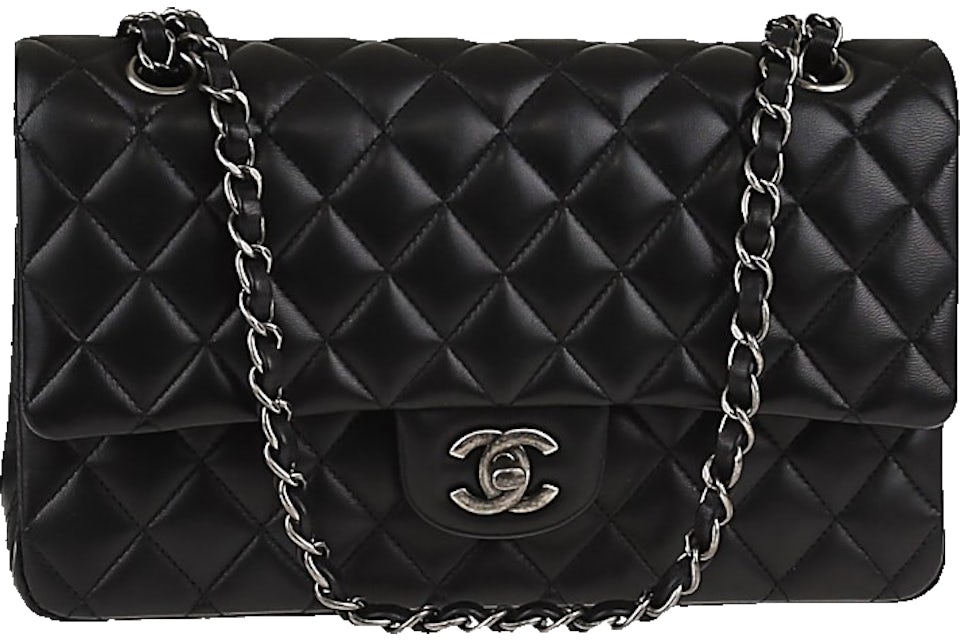 Chanel Classic Double Flap Quilted Medium Black - US