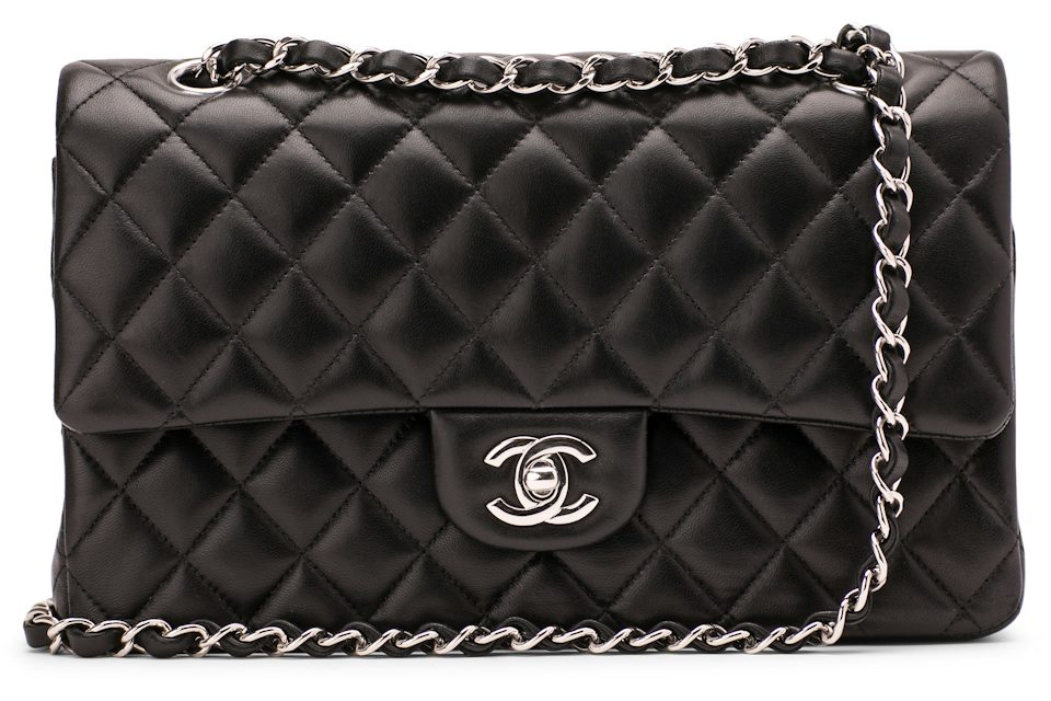 chanel crossbody handbag black medium