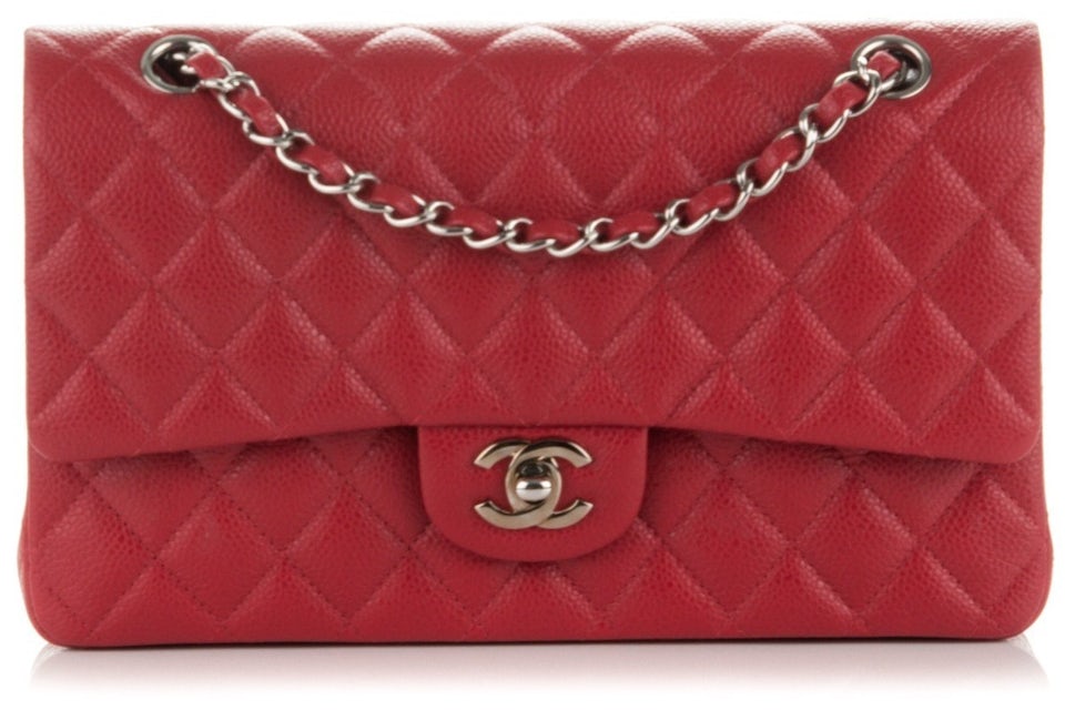 chanel classic red