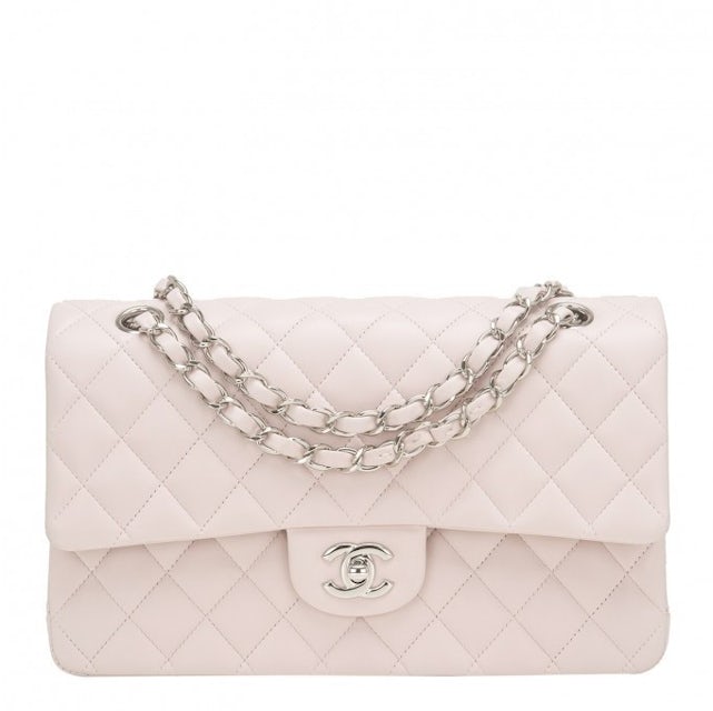 Chanel Classic 17C Pink Caviar Medium Double Flap Bag Series#23, Luxury,  Bags & Wallets on Carousell