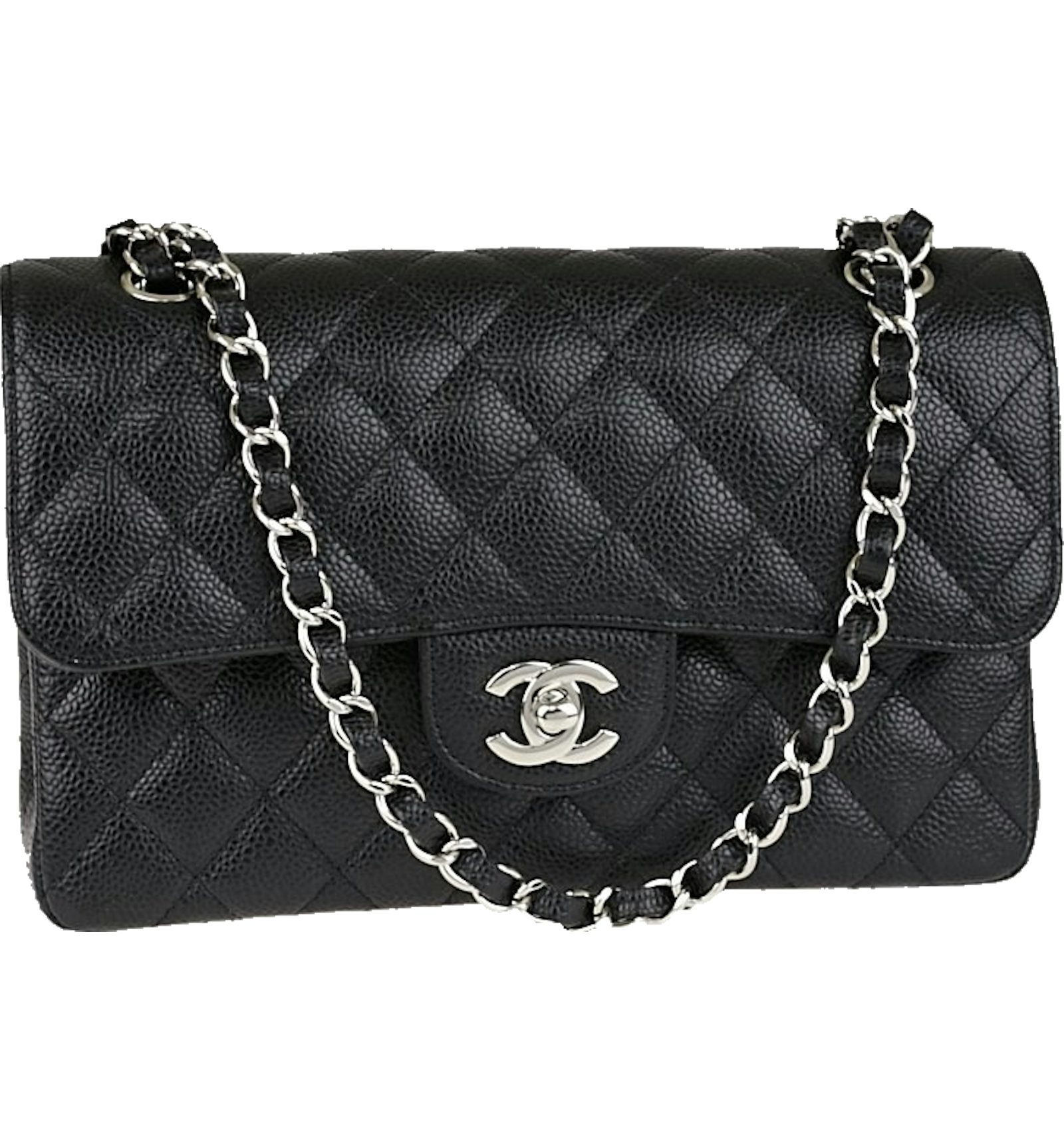 Silver and black chanel bag Clearance