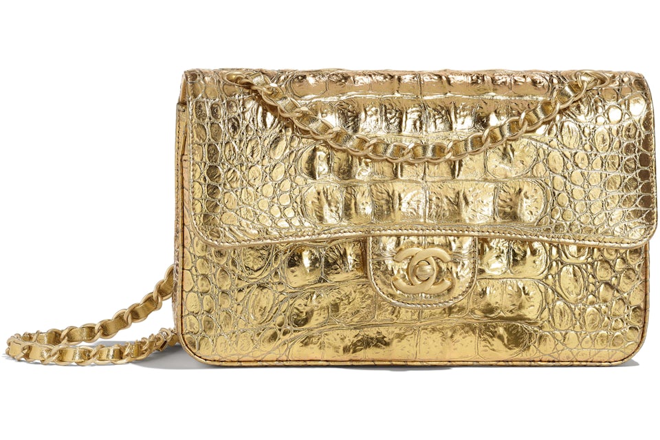 Chanel classic flap crocodile purse Clearance