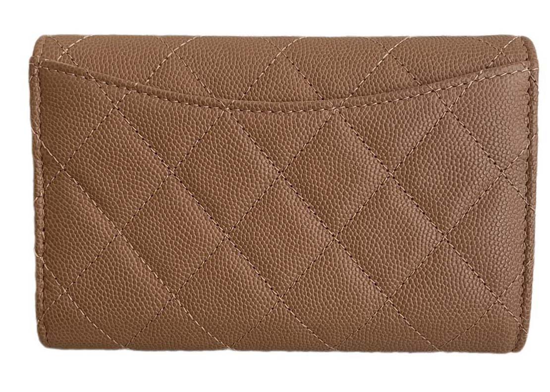 Chanel Classic Medium Flap Wallet Caramel (AP0232)